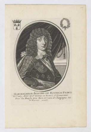 Bildnis des Armand de Bovrbon de Conty