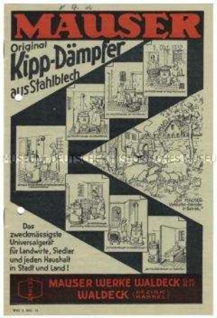 Kippdämpfer aus Stahlblech