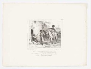 C’est juste mon capitaine, Blatt 5 der Folge "Lithographisches Album"
