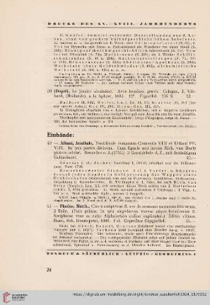 Einbände (Nr. 40-61)