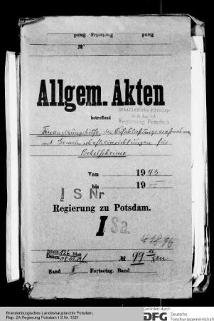 Finanzierungshilfe für Aufschließungsmaßnahmen und Gemeinschaftseinrichtungen für Behelfsheime. Allgemeines
