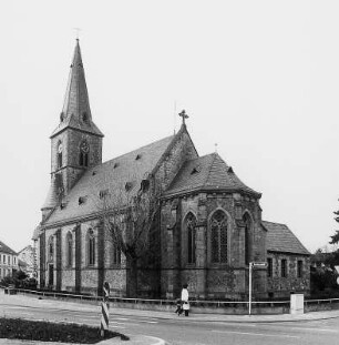 Ev. Pfarrkirche (Kirche, ev.); Dieburg, Frankfurter Straße 1