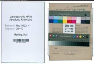 Entnazifizierung Karl Herling , geb. 31.03.1890 (Gastwirt)