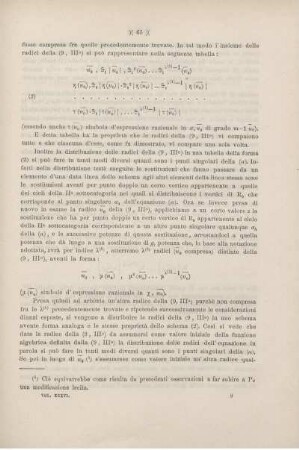 Le equazioni differenziali lineari a coeficienti algebrici integrabli algebricmente sudiate in base alla teoria delle "funzioni Fuchslane" del Poincaré