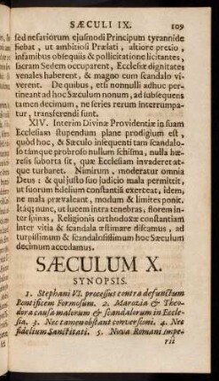 109-121, Saeculum X.