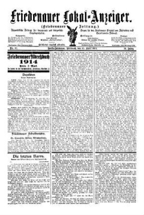 Nr. 87, 15.04.1914