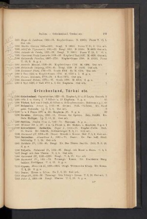 Griechenland, Türkei etc