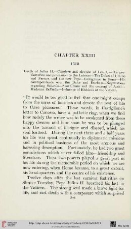Chapter XXIII: 1513