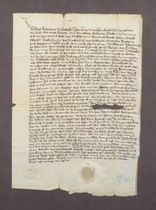 Kundschaften über den Lindenhart und andere Waldungen in der Gemarkung von Malsch und die daran der Gemeinde Malsch und anderen Gemeinden zustehenden Rechte
