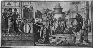 Bildausstattung — Georgslegende — Taufe der Seleniten