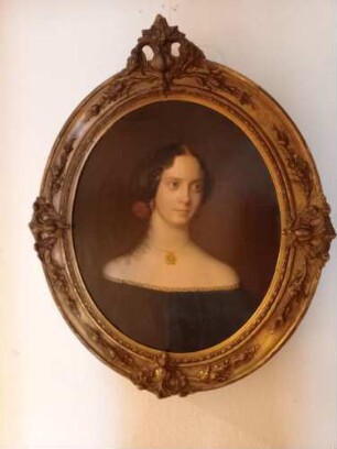 Ölgemälde / Porträt Dorothee Sertürner, geb. Cattus / Maler unbekannt