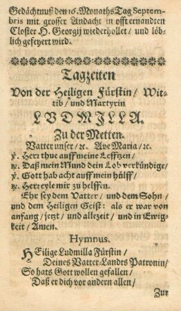 Zu der Metten