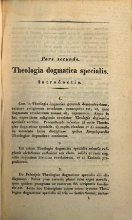 Demonstratio religionis christianae catholicae. 2, Theologia dogmatica specialis