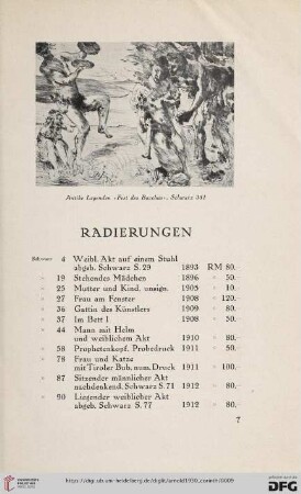 Radierungen