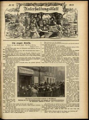 Ausgabe vom Sonntag, den 23. März 1919.