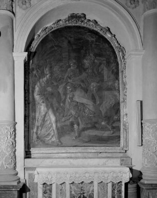 Der heilige Martin von Tours und Kaiser Valentinian