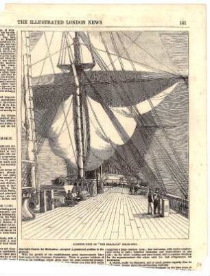 Quarter-Deck of The "Himalaya" Steam-Ship