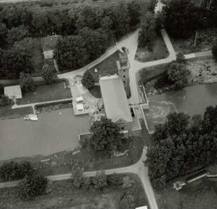 Wasserwerk : Grießen. Neißekanal mit Wasserwerk