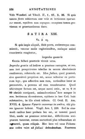 Satira XIII.