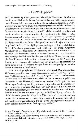 6. Das Wahlergebnis