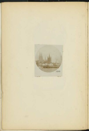 Dom, Köln: Ansicht (aus: Skizzen- und Fotoalbum 1)
