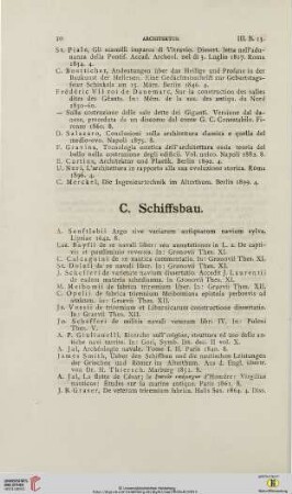 Schiffsbau