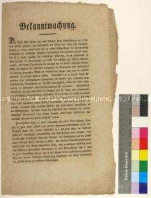 Bekanntmachung des Rates der Stadt Leipzig betreffend die Abgabe zum Kriegsschulden-Tilgungsfonds
