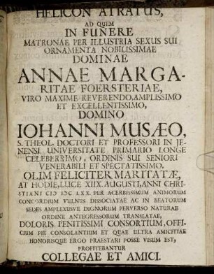 Helicon Atratus [...]