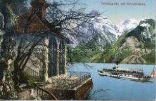 Die Tellskapelle am Vierwaldstättersee