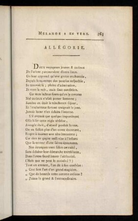 363-379, Allégorie. - Prologue de Comédie.