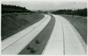 Reichsautobahn Berlin-München km 100-107, Deutschland, 1935-1936