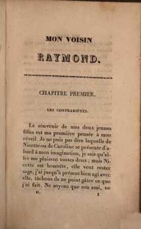 Oeuvres complètes de Ch. Paul de Kock. 16, Mon voisin Raymond ; t. 2