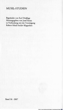 Zeitungslektüre im "Mann ohne Eigenschaften"