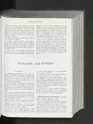 Italiani All'Estero.