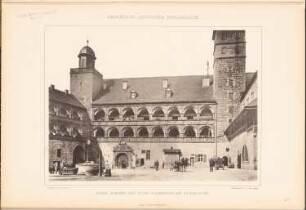 Plassenburg, Kulmbach: Ansicht Schöner Hof (aus: Denkmäler Deutscher Renaissance, hrsg. v. K.E.O. Fritsch, 4.Bd., 1891)
