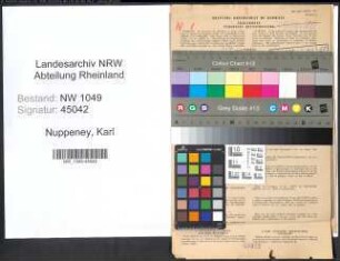 Entnazifizierung Karl Nuppeney , geb. 18.08.1896 (Lehrer)