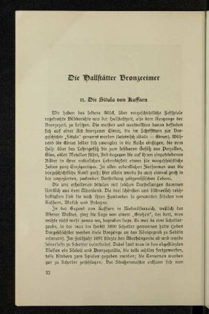 Die Hallstätter Bronzeeimer