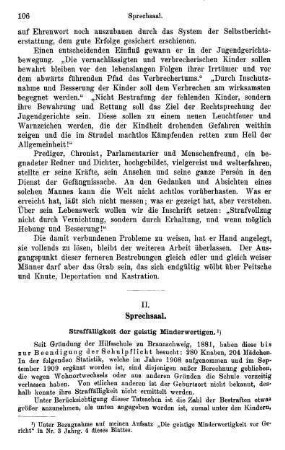 106-109, Straffälligkeit der geistig Minderwertigen