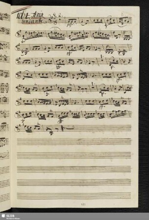 1064. Aria: Il cor dal seno / Traetta, T.