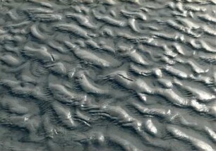 Strukturen im Sandboden, Watt