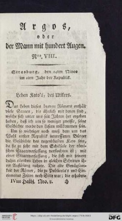 Nro. VIII