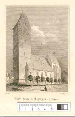 Frühere Kirche zu Möhringen a. d. Fildern