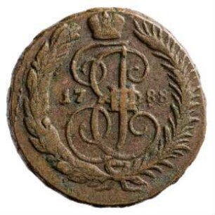 Münze, 2 Kopeken, 1788