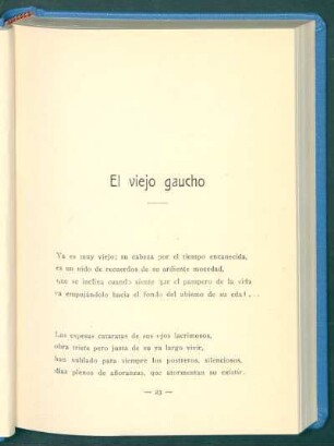 El viejo gaucho
