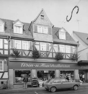 Fachwerkwohnhaus; Büdingen, Vorstadt 11