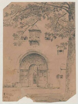 Gernsbach Tordurchgang von Schloss Eberstein