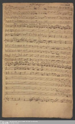 Ms. Ff. Mus. 489 - Auf das Erndefest 1776