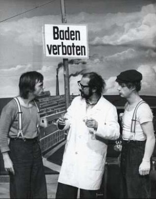 Wasser im Eimer: Michael Kausch, Christian Veit, Thomas Ahrens