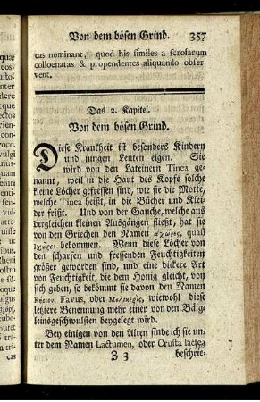 Das 2. Kapitel. Von dem bösen Grind.