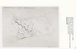 Kurheim Bad Wurzach (Diplomarbeit bei Karl Wilhelm Ochs): Lageplan 1:500